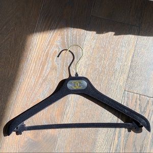 CHANEL Black and Gold Hanger